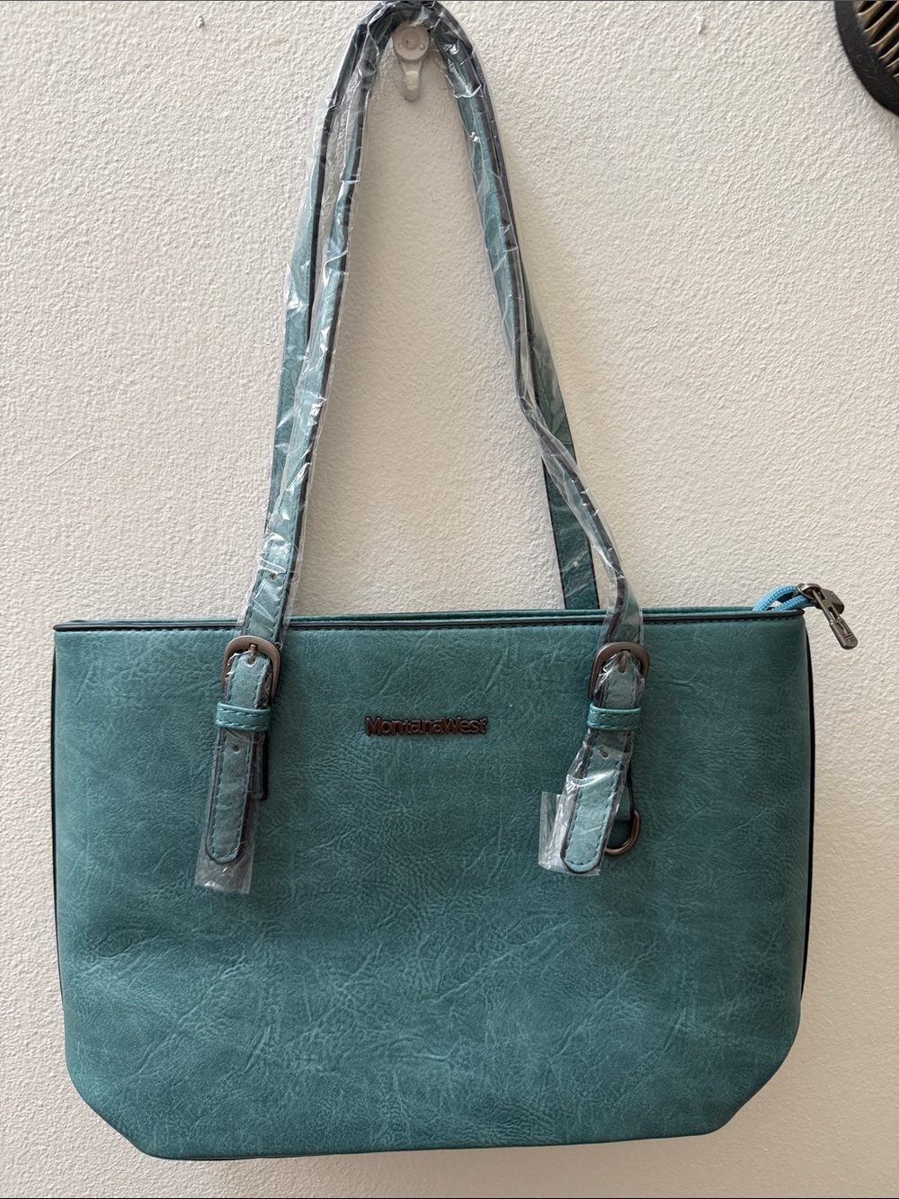 Montana West Teal Shoulder Tote